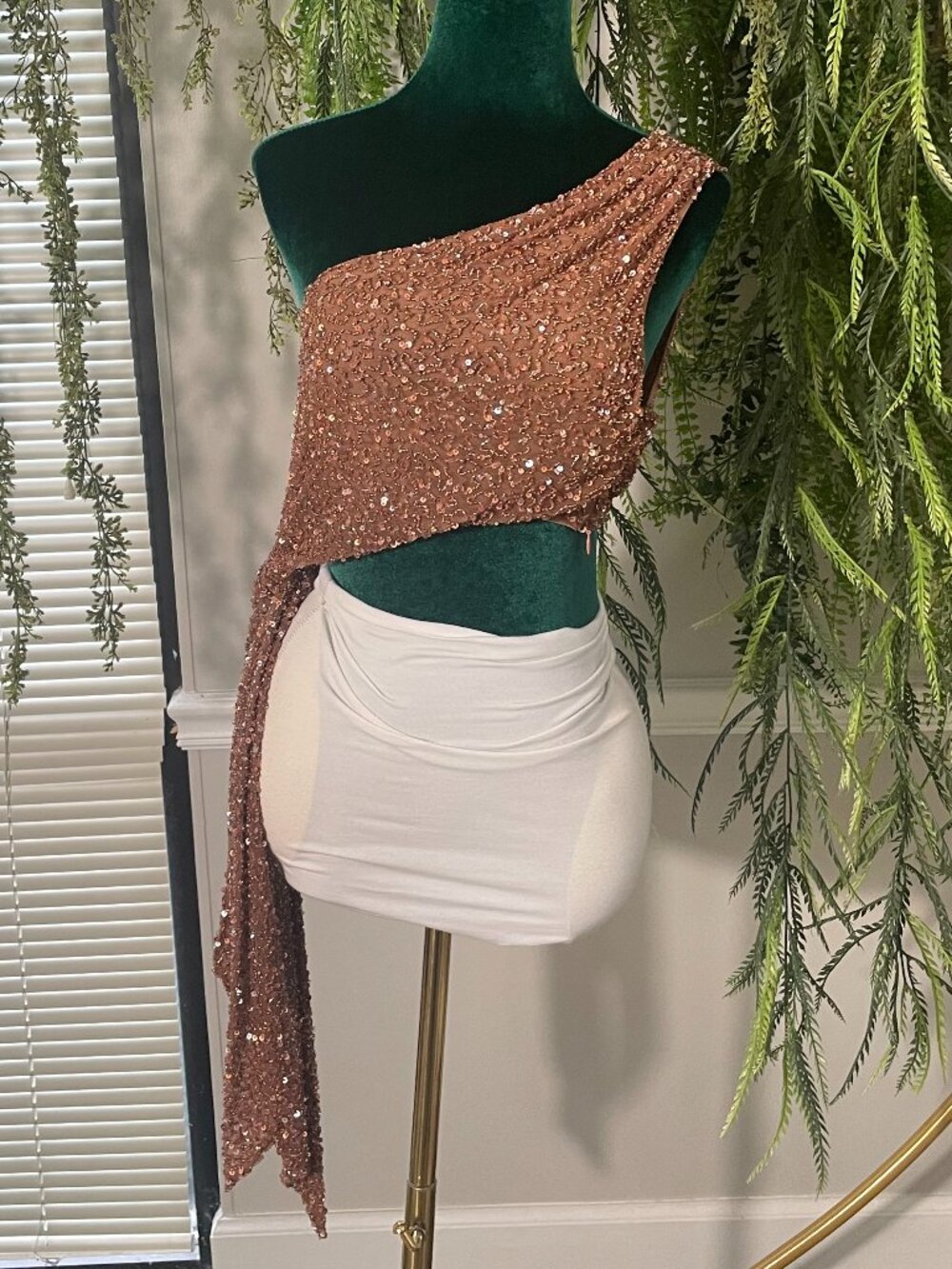 Retrofete | Quinn Top in Bronze